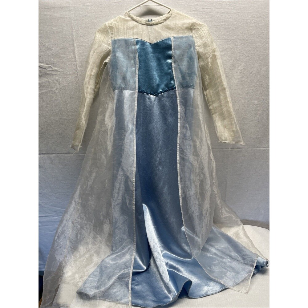 Disney Frozen Elsa Disney Costumes Girls SZ L 10-12 Halloween Costume Handmade